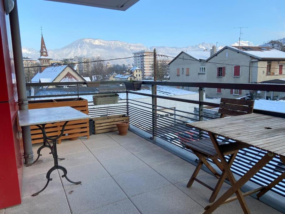 La Parenthese - Annecy- Grande Terrasse - Chambre - Garage 외부 사진
